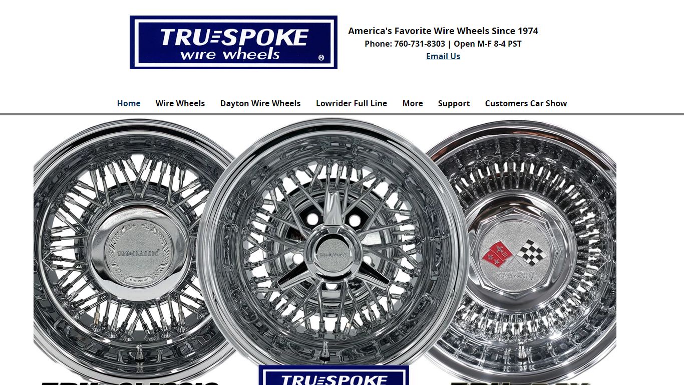 Truespoke | Lowrider Wire Wheels & Rims | Chrome Spoke Wheels